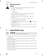 Preview for 111 page of Dometic PERFECTPOWER PP152 Operating Manual