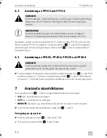 Preview for 114 page of Dometic PERFECTPOWER PP152 Operating Manual