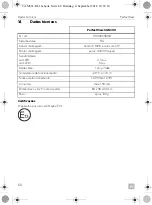 Preview for 60 page of Dometic PerfectView CAM301 Installation And Operating Manual