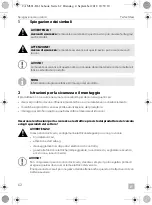 Preview for 62 page of Dometic PerfectView CAM301 Installation And Operating Manual