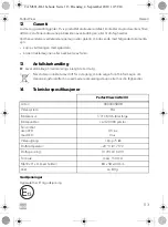 Preview for 113 page of Dometic PerfectView CAM301 Installation And Operating Manual