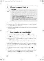 Preview for 275 page of Dometic Perfectview REC400 Installation And Operating Manual