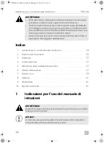 Предварительный просмотр 54 страницы Dometic PERFECTWALL PW1100 Operating Manual