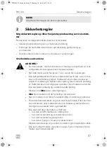 Предварительный просмотр 87 страницы Dometic PERFECTWALL PW1100 Operating Manual