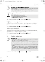 Предварительный просмотр 98 страницы Dometic PERFECTWALL PW1100 Operating Manual