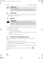 Предварительный просмотр 117 страницы Dometic PERFECTWALL PW1100 Operating Manual