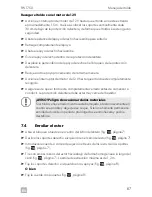 Предварительный просмотр 67 страницы Dometic PerfectWall PW1750 Operating Manual