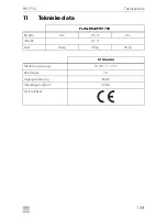 Предварительный просмотр 159 страницы Dometic PerfectWall PW1750 Operating Manual