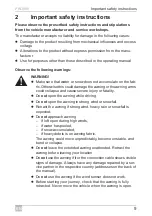 Предварительный просмотр 9 страницы Dometic PerfectWall PW3500 Operating Manual