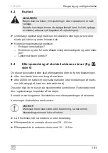 Предварительный просмотр 161 страницы Dometic PerfectWall PW3500 Operating Manual