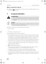 Preview for 45 page of Dometic PERFECTWALL PW3800 Installation Manua