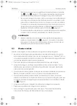 Preview for 53 page of Dometic PERFECTWALL PW3800 Installation Manua