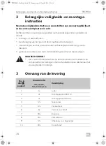 Preview for 72 page of Dometic PERFECTWALL PW3800 Installation Manua