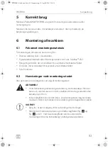 Preview for 85 page of Dometic PERFECTWALL PW3800 Installation Manua