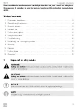 Preview for 3 page of Dometic PJS118 Operating Manual