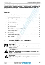 Предварительный просмотр 29 страницы Dometic PowerPump PP1210 Installation And Operating Manual