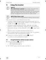 Preview for 17 page of Dometic PP 1002 Installation And Operating Manual