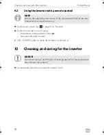 Preview for 18 page of Dometic PP 1002 Installation And Operating Manual