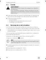 Предварительный просмотр 66 страницы Dometic PR4500 Operating Manual