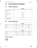 Предварительный просмотр 70 страницы Dometic PR4500 Operating Manual