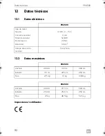 Предварительный просмотр 92 страницы Dometic PR4500 Operating Manual