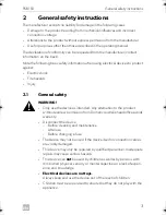 Preview for 3 page of Dometic PSB150 Installation And Operating Manual