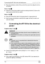 Предварительный просмотр 15 страницы Dometic RainTec RT100 Installation And Operating Manual