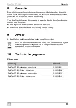 Предварительный просмотр 44 страницы Dometic RainTec RT100 Installation And Operating Manual