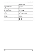 Предварительный просмотр 52 страницы Dometic RainTec RT100 Installation And Operating Manual