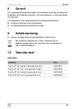 Предварительный просмотр 58 страницы Dometic RainTec RT100 Installation And Operating Manual