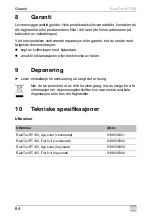 Предварительный просмотр 65 страницы Dometic RainTec RT100 Installation And Operating Manual