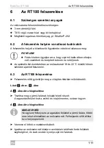 Предварительный просмотр 112 страницы Dometic RainTec RT100 Installation And Operating Manual