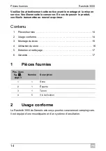 Preview for 14 page of Dometic Rastrollo 3000 Installation And Operating Manual