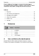 Preview for 22 page of Dometic Rastrollo 3000 Installation And Operating Manual