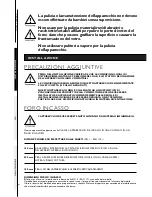 Preview for 4 page of Dometic RKE 400 Installation, Use And Maintenance Manual