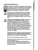 Preview for 101 page of Dometic RKE 400 Installation, Use And Maintenance Manual