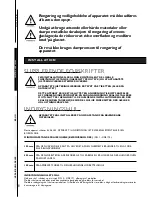 Preview for 102 page of Dometic RKE 400 Installation, Use And Maintenance Manual