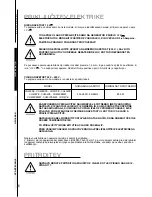 Preview for 160 page of Dometic RKE 400 Installation, Use And Maintenance Manual