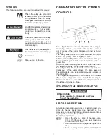 Предварительный просмотр 3 страницы Dometic RM 4601 Installation & Operating Instructions Manual