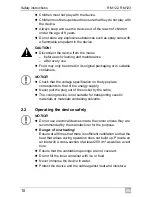 Предварительный просмотр 10 страницы Dometic RM122 Installation And Operating Manual