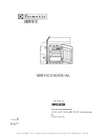 Dometic RM182B Service Manual preview