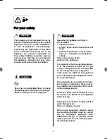 Preview for 4 page of Dometic RMDT8501 Operating Manual