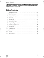 Preview for 3 page of Dometic RMDX 21 Operating Manual