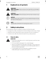 Preview for 4 page of Dometic RMDX 21 Operating Manual