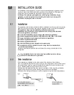 Preview for 22 page of Dometic RMT 7650 Operating Instructions Manual