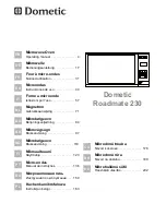 Dometic Roadmate 230 Operating Manual предпросмотр