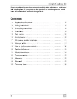 Preview for 4 page of Dometic Roadmate 230 Operating Manual