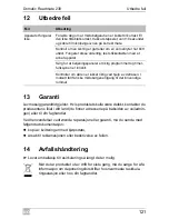 Preview for 121 page of Dometic Roadmate 230 Operating Manual