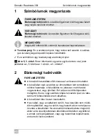 Preview for 203 page of Dometic Roadmate 230 Operating Manual