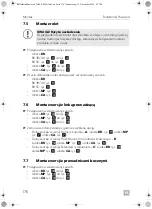 Preview for 176 page of Dometic ROLLER Series Installation And Operating Manual